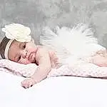Yeux, Sourire, Dress, Comfort, Flash Photography, Happy, Chapi Chapo, Baby & Toddler Clothing, Baby, Headpiece, Linens, Bambin, Headband, Bridal Accessory, Poil, Fashion Accessory, Hair Accessory, Bedding, Assis, Feather, Personne