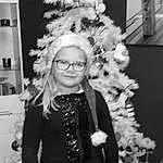 Blanc, Black, Christmas Tree, Noir et blanc, Noir & Blanc, Arbre, Christmas Decoration, Monochrome, Noël, Hiver, Personne