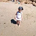 Enfant, Sand, Play, Fun, Vacation, Summer, Bambin, Soil, Sourire, Plage, Personne, Headwear