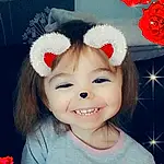Enfant, Happy, Hair Accessory, Sourire, Bambin, Photomontage, Photography, Sweetness, Personne, Joy