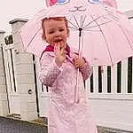 VÃªtements dâ€™extÃ©rieur, Umbrella, Blanc, Fashion, Sleeve, Cabinetry, Rose, Drawer, Happy, Chest Of Drawers, Street Fashion, Magenta, Bambin, Baby & Toddler Clothing, Pattern, Fun, Fashion Accessory, Enfant, Peach, Personne