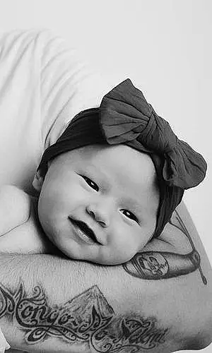 Noir & Blanc bébé Kayna