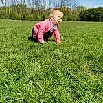 Plante, Sourire, People In Nature, Ciel, Sleeve, Natural Landscape, Baby & Toddler Clothing, Herbe, Happy, Bambin, Arbre, Groundcover, Grassland, Meadow, Landscape, Baby, Pelouse, Prairie, Shrub, Pasture, Personne